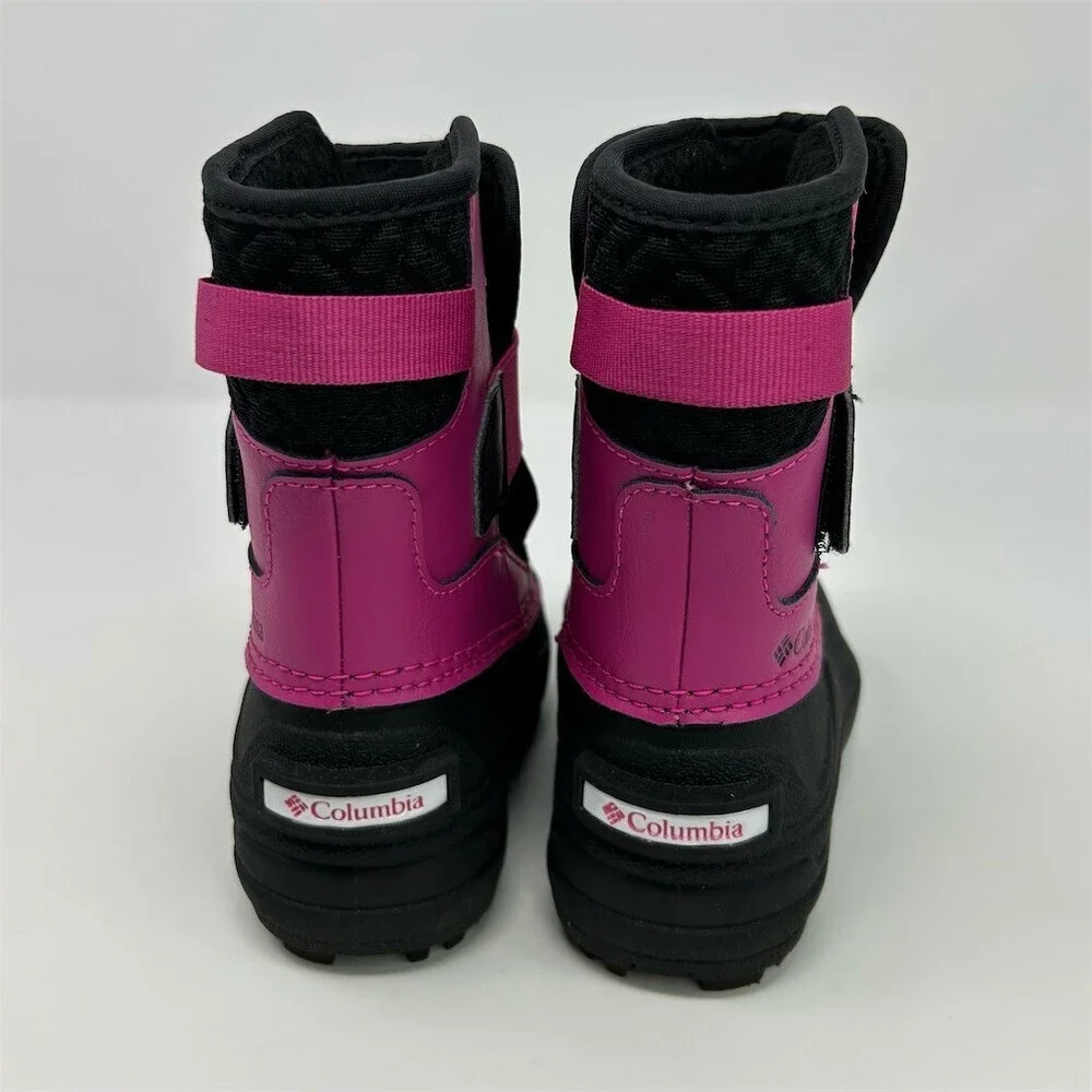 Columbia Powderbug Snowlite Girls Winter Snow Boots Pink Waterproof **Size 7**